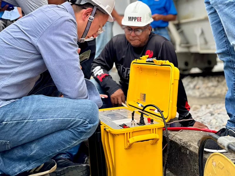 765kV Transformator Tan Delta Testfall