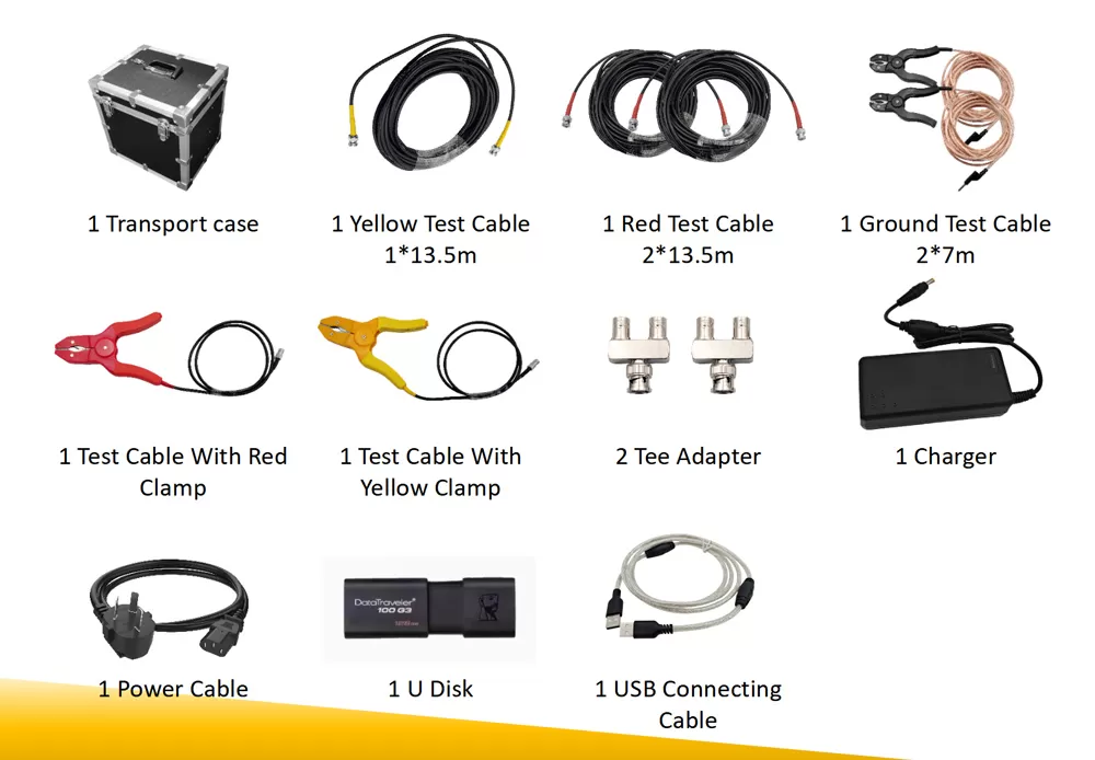 Accessories of Mini-WDT Sweep Frequency Response Analyzer