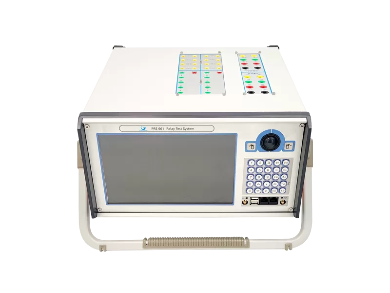 PRE 661 6 Strom und 6 Spannungs relais Testsystem