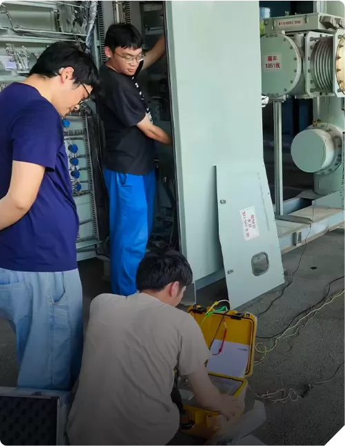 110kV Leistungs schalter Timing-und Bewegungs tests Fall