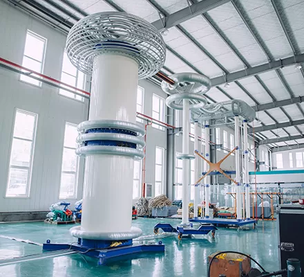 Hochspannung prüfraum