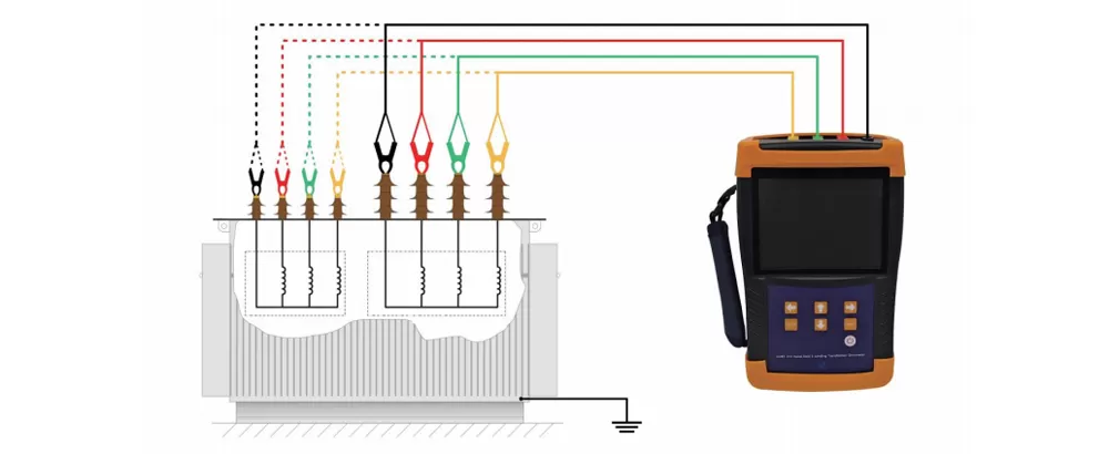 Features of HDRT-310 10A Handheld Three-winding Transformer Ohmmeter