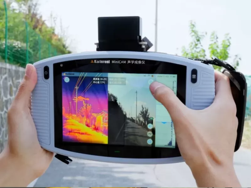MiniCAM-Akustik-Infrarot-Imager & LeakCAM Explosions geschützte akustische Imager der nächsten Generation