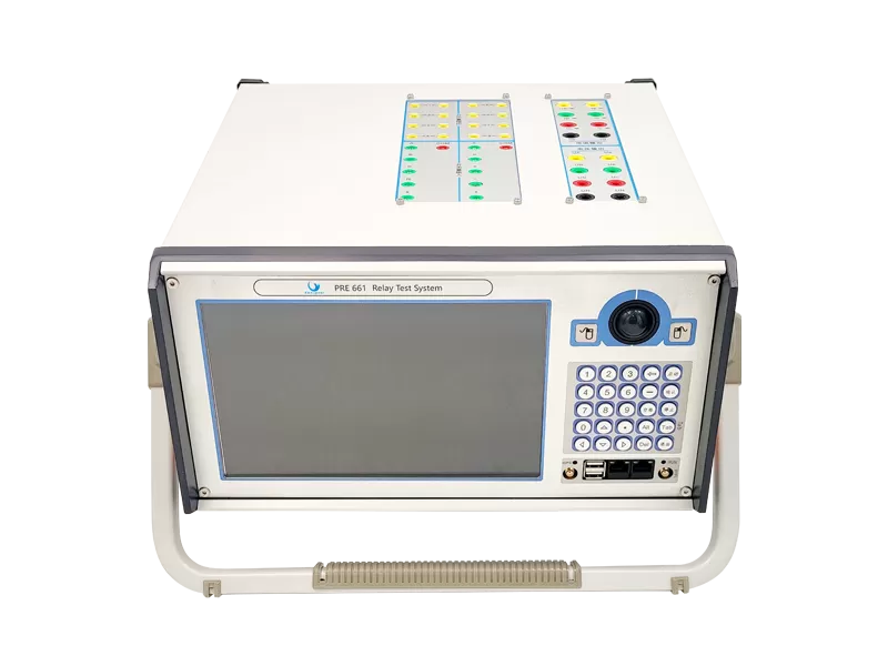 PRE 661 6 Strom und 6 Spannungs relais Testsystem