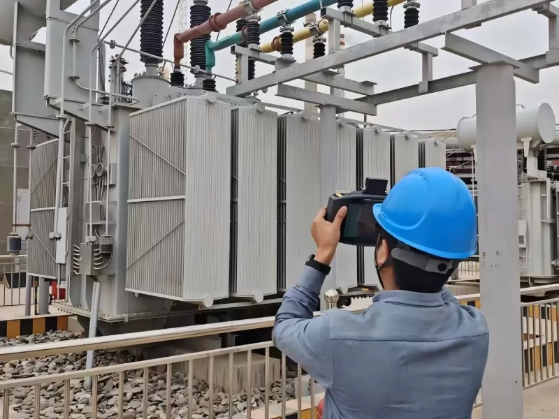 Identifizieren Sie schnell partielle Entladung spunkte und bewerten Sie Fehler risiken quantitativ