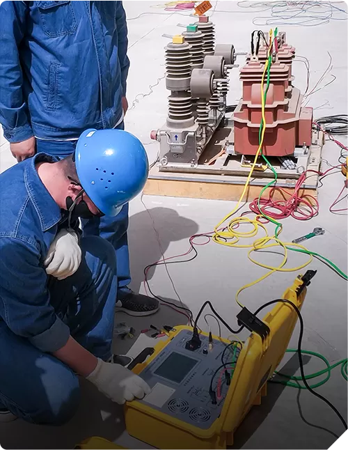 Dreiphasige Combinsd-Transformatoren-Testfall