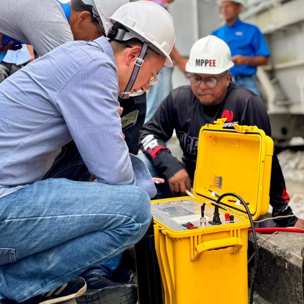 765kV Transformator Tan Delta Testfall