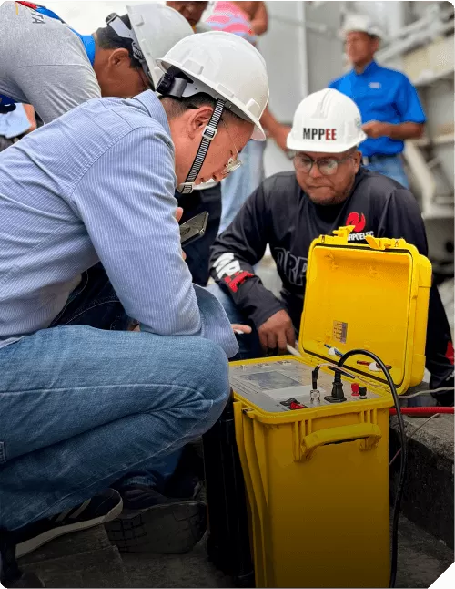 765kV Transformator Tan Delta Testfall